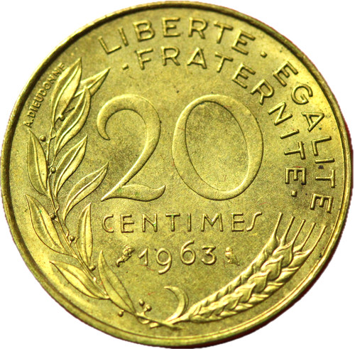 1798 rare 20 centimes - -,