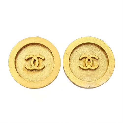 Orecchini chanel tono oro - orecchini,