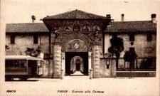 Pavia Certosa entrata, Tram    F. piccolo spedita