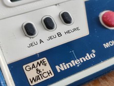 1983 **CONSOLE FRANCESE **RAIN SHOWER** Nintendo gioco e orologio LP-57 raro!!