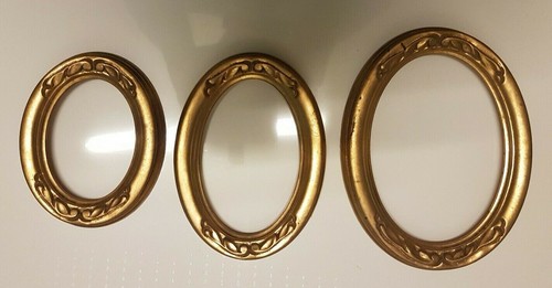 Cornice ovale legno foglia - cornice,