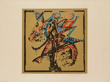 Serigraphy Sérigraphie Serigrafia MASTROIANNI Umberto firmata e numerata 68/100