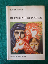 DI FACCIA E DI PROFILO - LAURA ROCCA - GRAFICA EDITORIALE - 1971