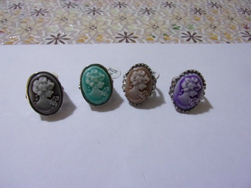 Anello con cammeo - con,