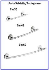 Porta Salviette Asciugamani Vermont Portasciugamani da Parete Accessori Bagno