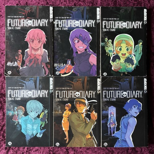Future diary volumi manga - future,