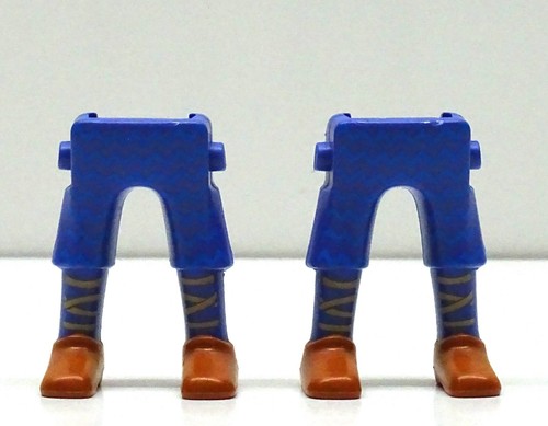 Gambe corto pantalone blu - 2,