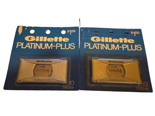 Vintage gillette platinum plus - vintage,