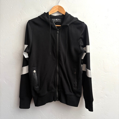 Felpa con cappuccio zip