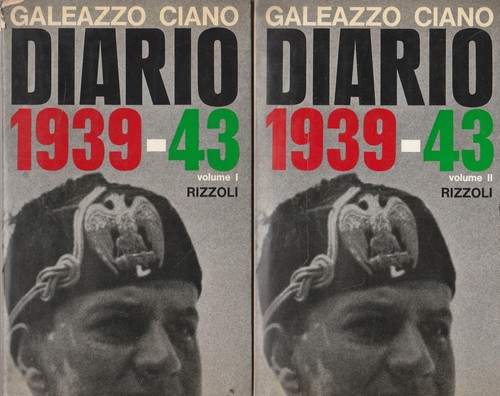 Diario galeazzo ciano - diario, di