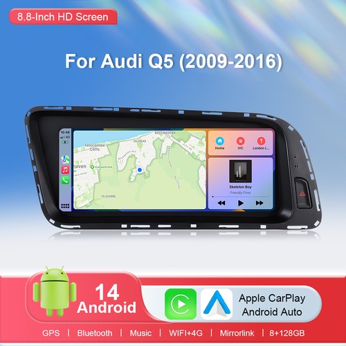 Per audi 2009 - 8r, 8.8"