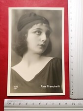 CARTOLINA FOTO RINA FRANCHETTI