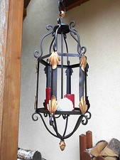 1 Lanterna In Ferro Battuto