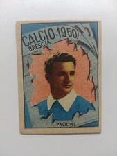 figurina CALCIATORI VAV 1950 - Brescia PAOLINI