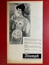 (P140) TRIUMPH REGGISENO INTIMO SEXY 31x17 cm Pubblicità Advertising Clipping