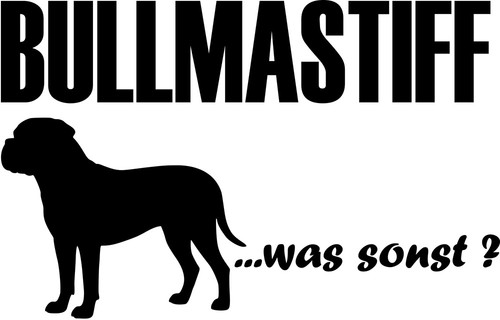 Adesivo bullmastiff sticker - adesivo,