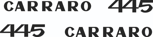 Per carraro 445 decalcomanie - per,