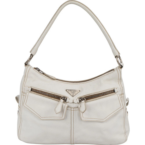 Borsa prada leather - leather, double