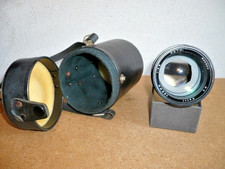 FOTOGRAFIA e VIDEO ACCESSORI TELEOBIETTIVO PETRI 135mm 1:28 CUSTODIA AFFARE!