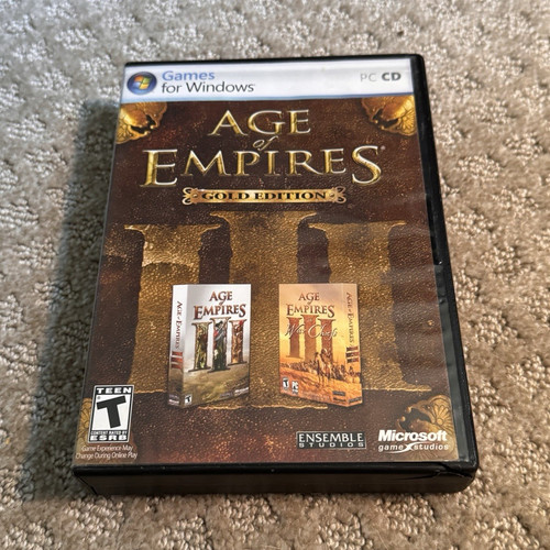 Age empires iii - age, gold