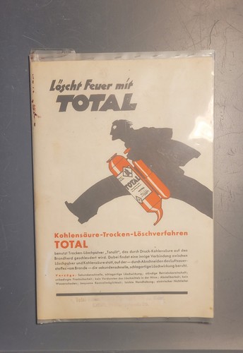 Brochure vintage estintore