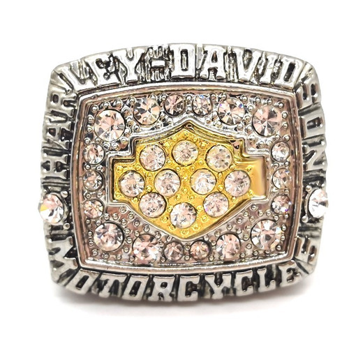 Harley ring moto hog band - ring,
