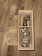 Champagne BELLE EPOQUE 2014 BLANC DE BLANCS in Cassa Legno Perrier-Jouet Vuota