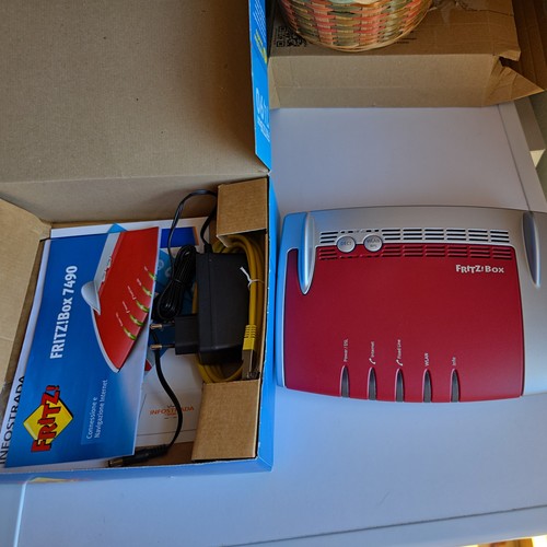 Modem router avm fritz - modem,