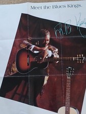 GIBSON Poster per chitarra acustica con BB King