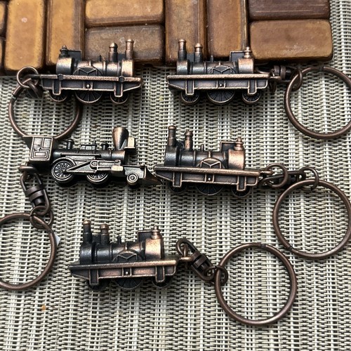Portachiavi vintage rame - 5,