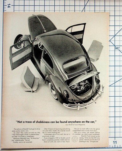 Pubblicità rivista - , vw