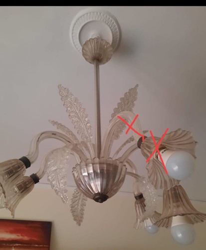 Lampadario ercole barovier - barovier, e