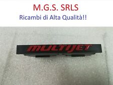 Sigla MULTIJET Rossa per Maschera Anteriore FIAT GRANDE PUNTO (2005/2010)