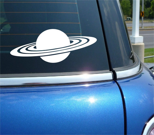 Adesivo pianeta saturno anelli - pianeta,