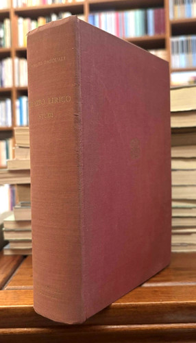 Giorgio pasquali orazio - giorgio,