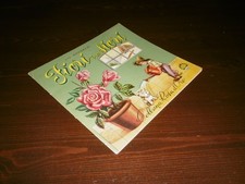 LIBRO COLLANA ROSA D'ORO CON DISEGNI ANIMATI "FIORI TRA I FIORI" EDIZ.CONTE