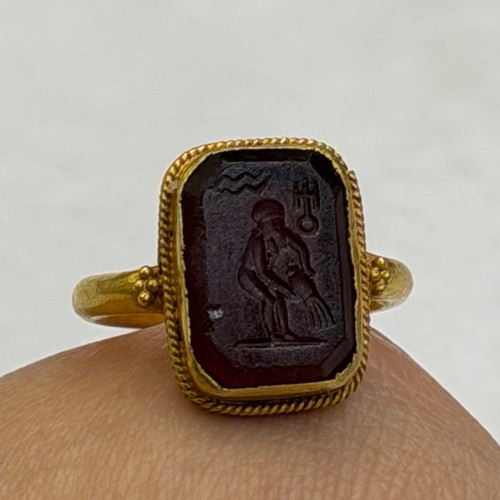 Anello antico romano - in, oro