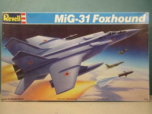 Revell mig 31 - 1/72, foxhound