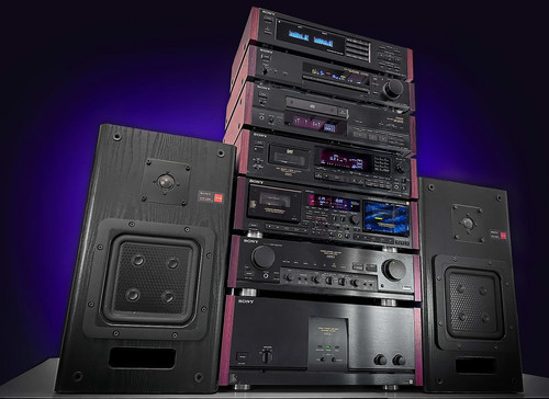 Sony hifi tower - sony, es