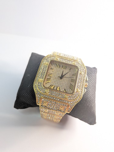 Orologio uomo iced out 40mm - orologio,