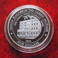 Fiji isole 5 Dollari Proof 1994