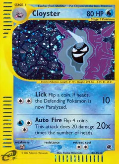 Cloyster 165 pokemon - -,
