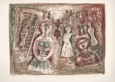 Massimo Campigli - Il saluto -