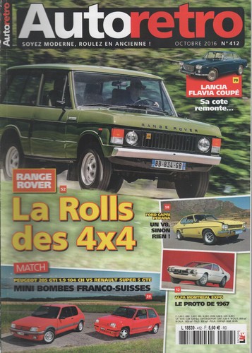 Auto retro 412 ford capri - retro,