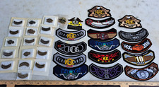 NOS toppe originali Harley-Davidson HOG Club, spille, 1 adesivo, 33 pezzi totali