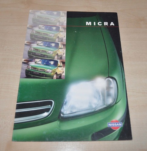 Nissan micra brochure prospekt - micra,