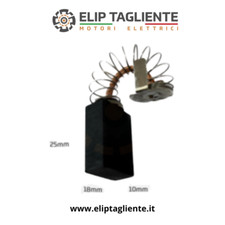 SPAZZOLE PER MOTORI ELETTRICI 10X18X25/28 24VDC TIMONERIA IDRAULICA PILOTA