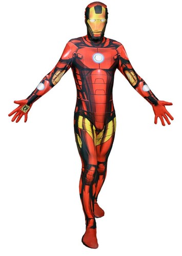 Costume ironman zappar adulto - ironman,