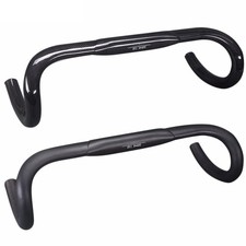  Manubrio bici da strada in carbonio 31,8 m 38/40/42/44/46 cm ultraleggero curvo 
