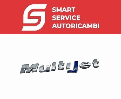 Scritta cofano post multijet - scritta, "